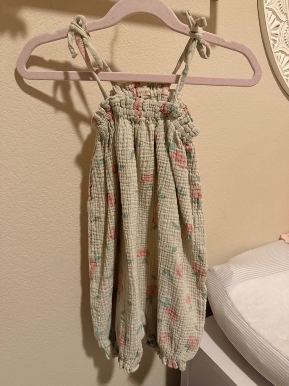 Wild Wawa English Blooms Romper
